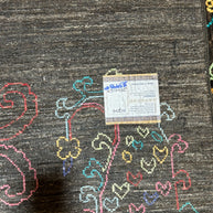 Chob Rang Afghan Modern Hand Knotted Rug 250x169cm