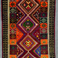 Persian Shiraz piece of Art of colour and weaving combination