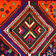 Persian Shiraz piece of Art of colour and weaving combination