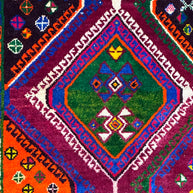 Persian Shiraz piece of Art of colour and weaving combination