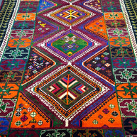 Persian Shiraz piece of Art of colour and weaving combination