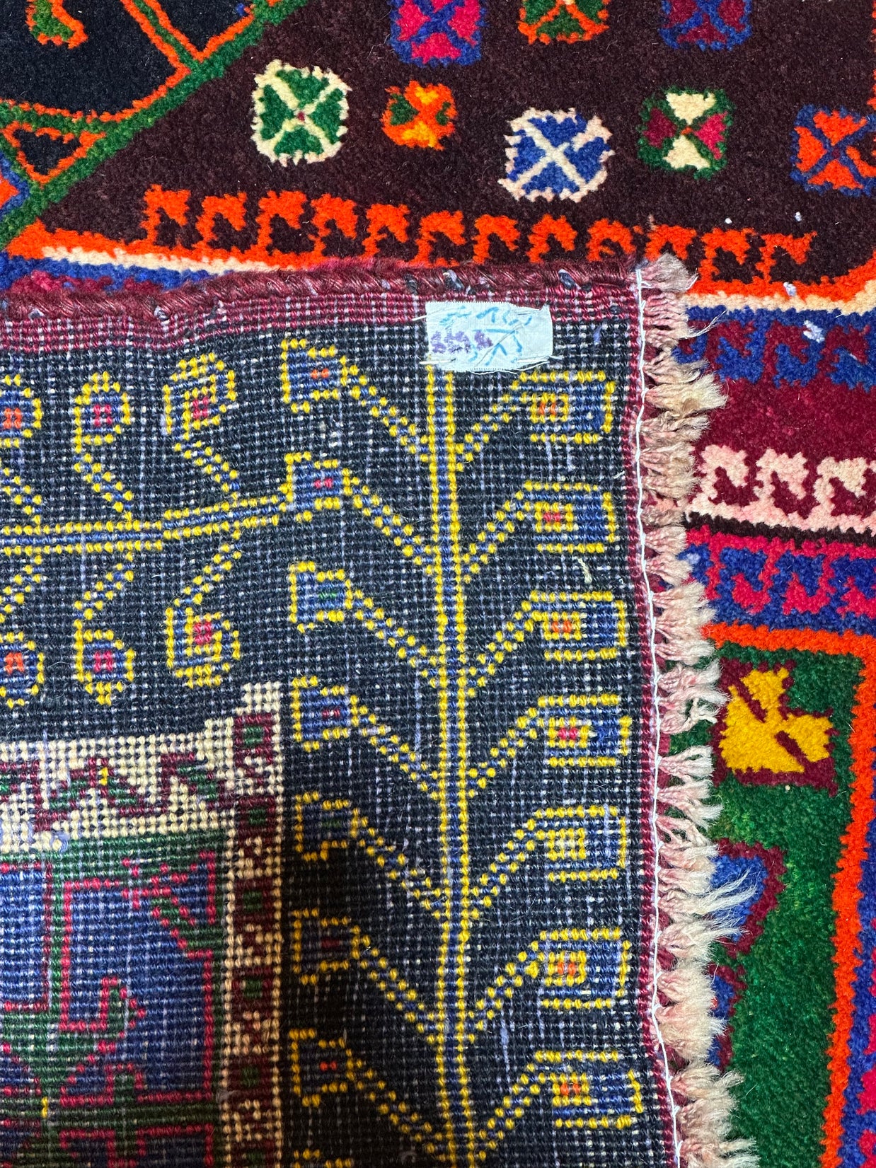 Persian Shiraz piece of Art of colour and weaving combination