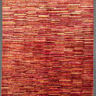 Afghan Gabbeh Natural Dye Wool Handmade Rug 242x165cm