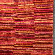 Afghan Gabbeh Natural Dye Wool Handmade Rug 242x165cm