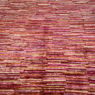 Afghan Gabbeh Natural Dye Wool Handmade Rug 242x165cm
