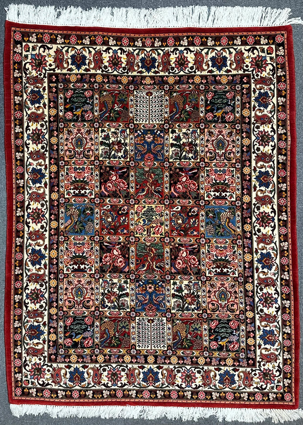 Persian Garden Design Bakhtiar Rug 225x 168