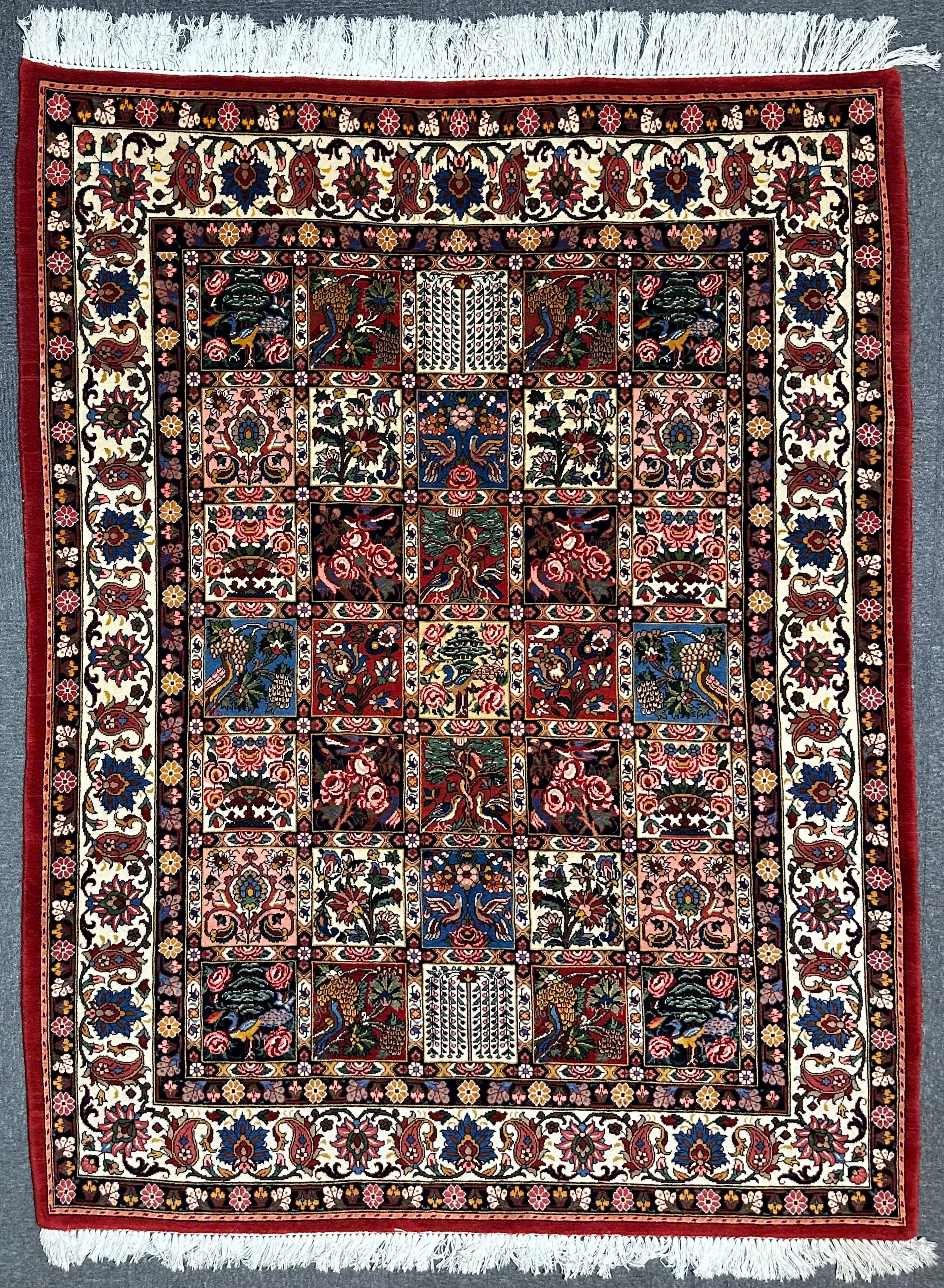 Persian Garden Design Bakhtiar Rug 225x 168