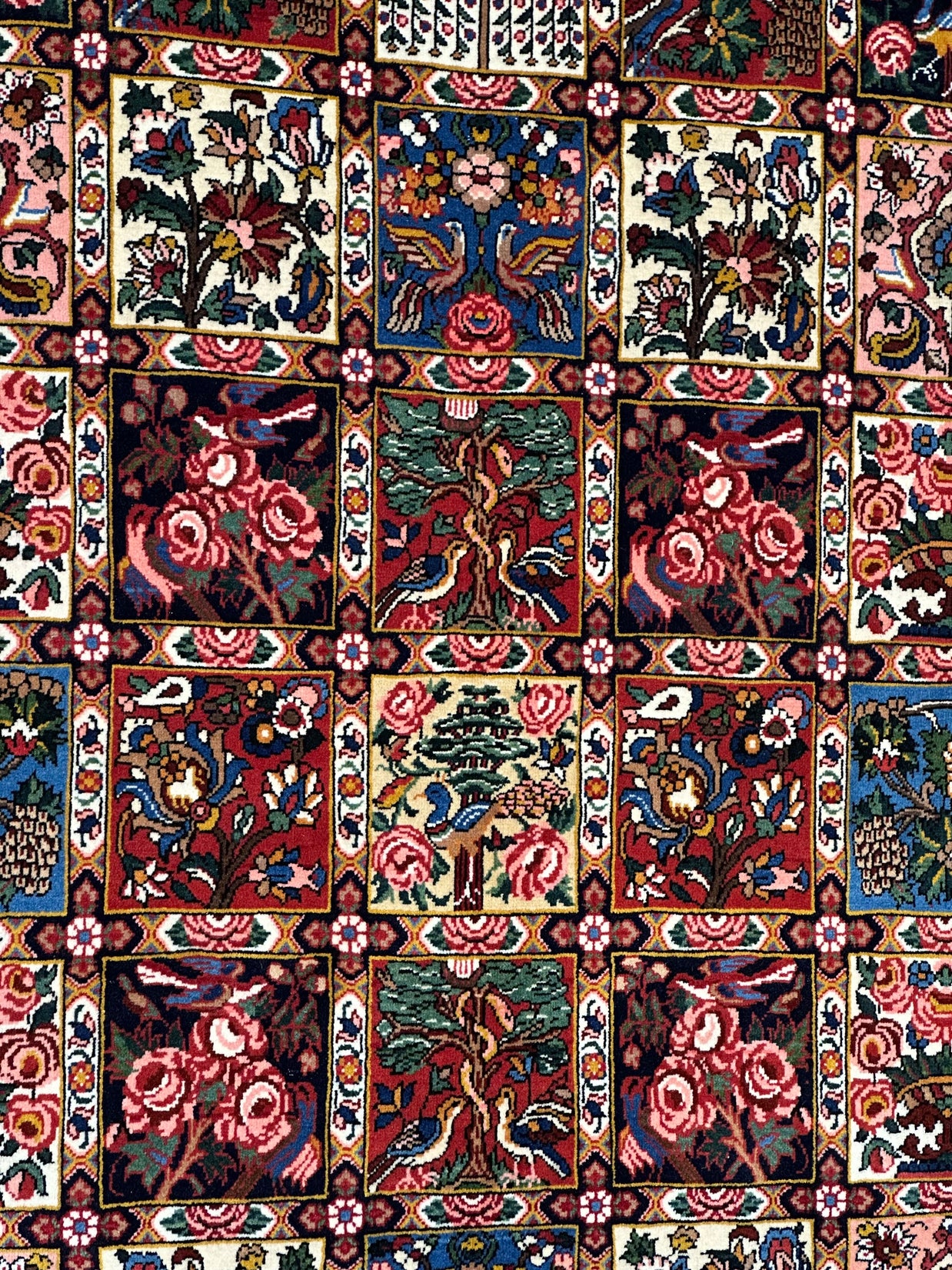 Persian Garden Design Bakhtiar Rug 225x 168