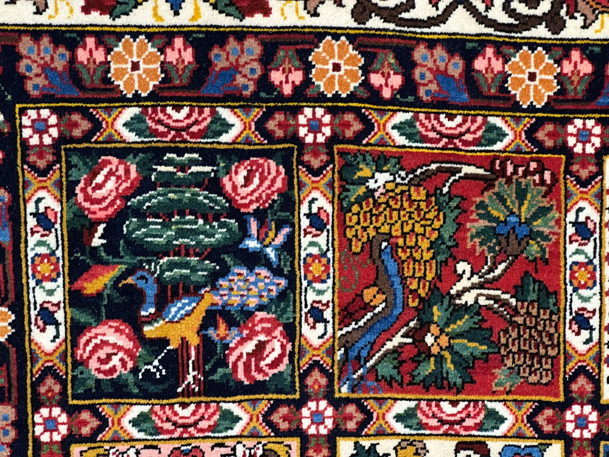 Persian Garden Design Bakhtiar Rug 225x 168