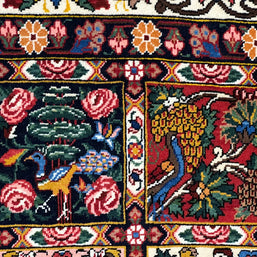 Persian Garden Design Bakhtiar Rug 225x 168