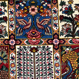 Persian Garden Design Bakhtiar Rug 225x 168