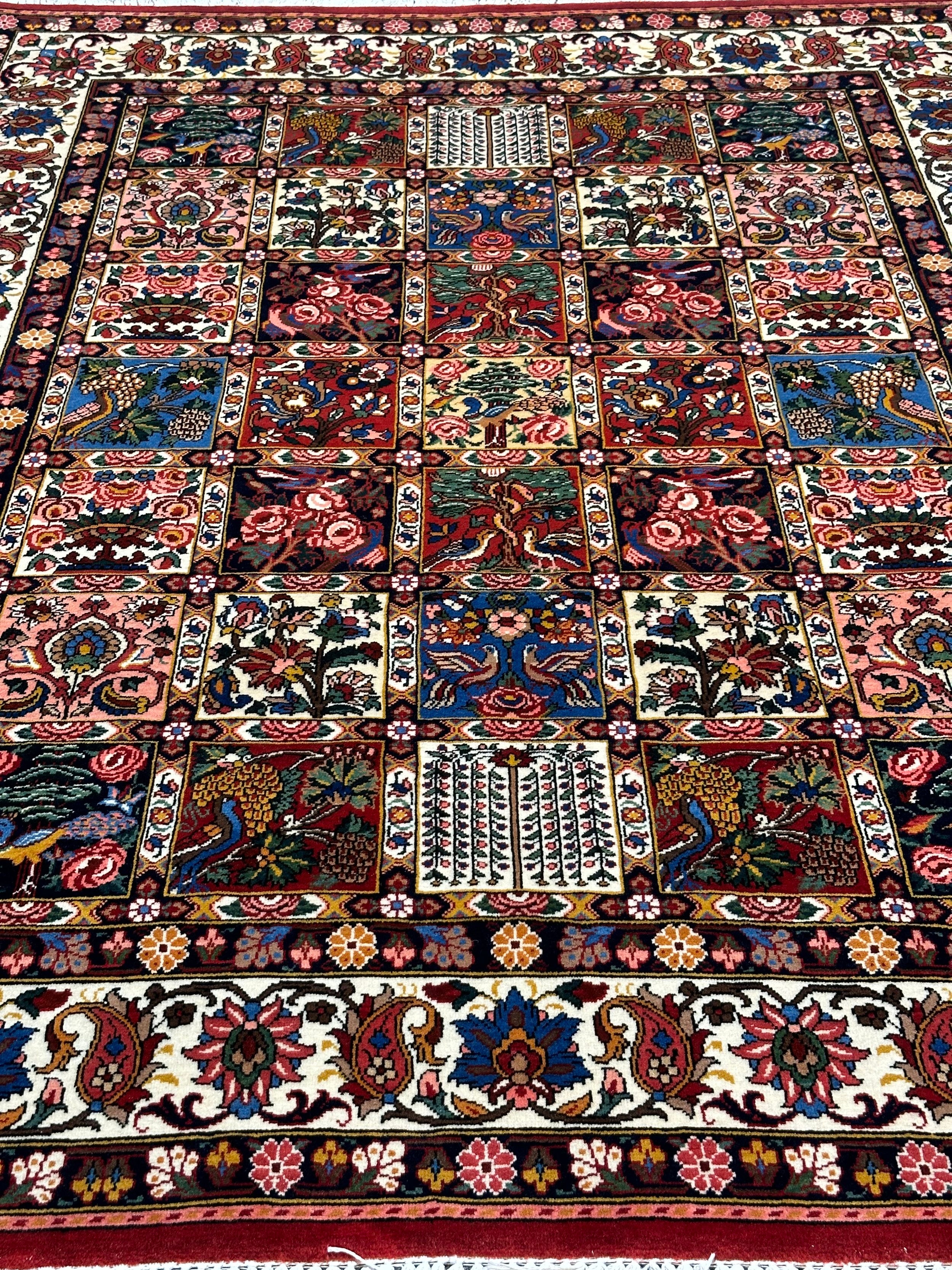 Persian Garden Design Bakhtiar Rug 225x 168
