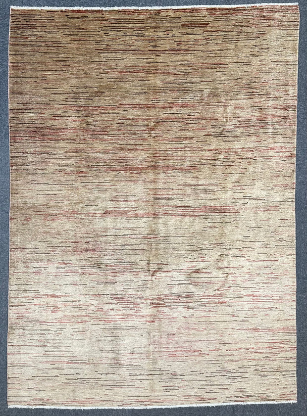 Afghan Gabbeh Natural Colour Hand Knotted Wool Rug 225x162