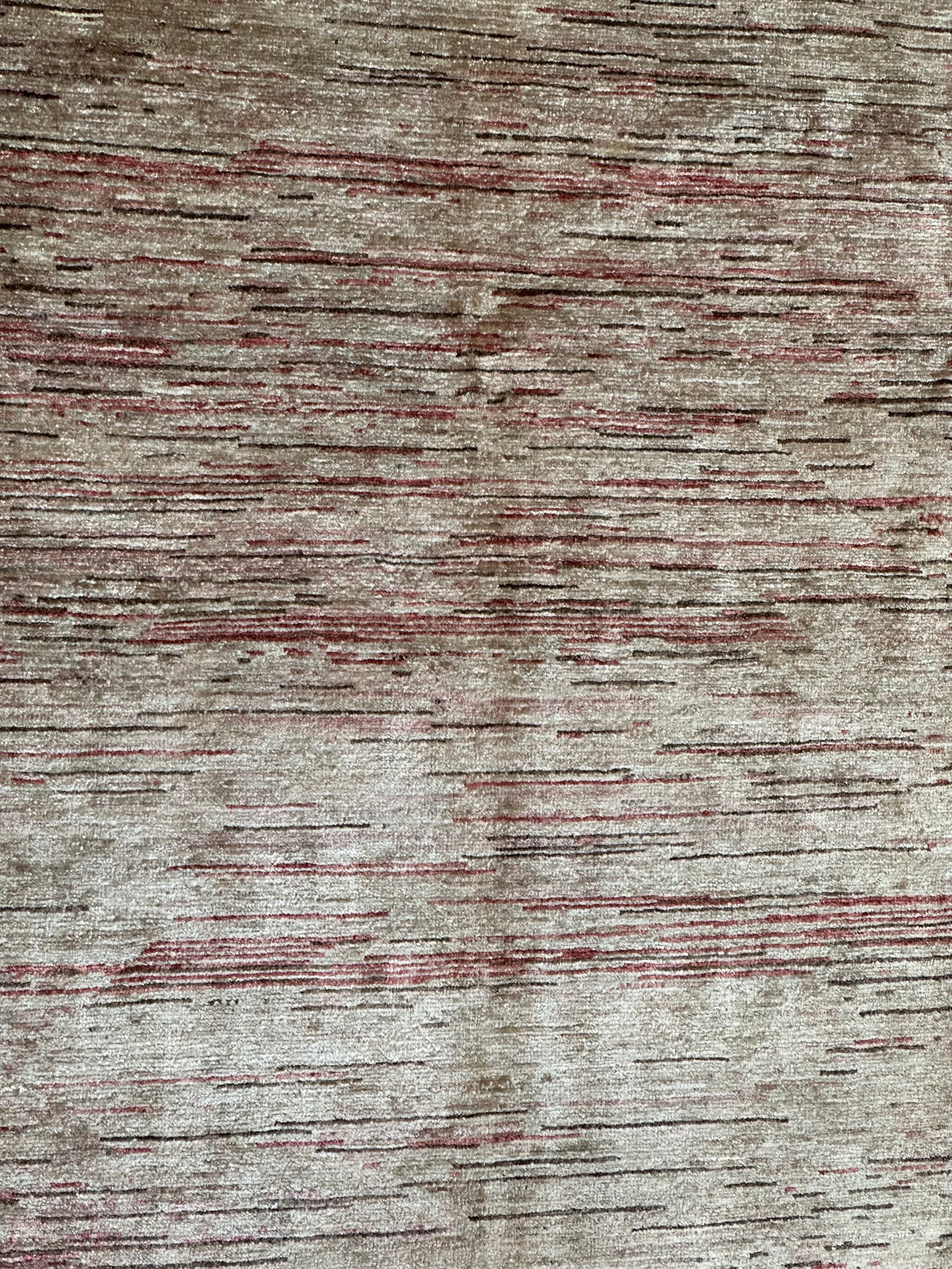 Afghan Gabbeh Natural Colour Hand Knotted Wool Rug 225x162