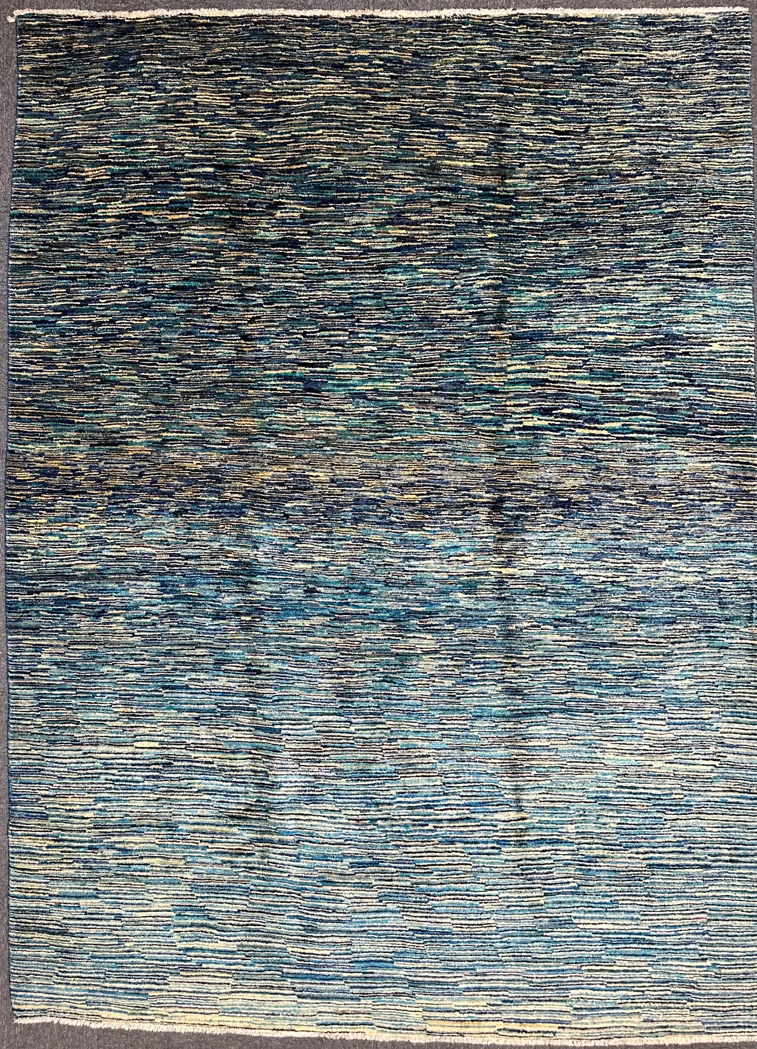 Afghan Gabbeh Natural Dye Pure Wool Pile 237x169cm