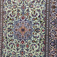 Persian Kashan Pure Wool pile Hand Knotted Rug 247x157cm