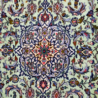 Persian Kashan Pure Wool pile Hand Knotted Rug 247x157cm