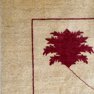 Modern Afghan Handmade Wool pile Rug 240x173cm