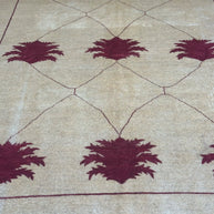 Modern Afghan Handmade Wool pile Rug 240x173cm