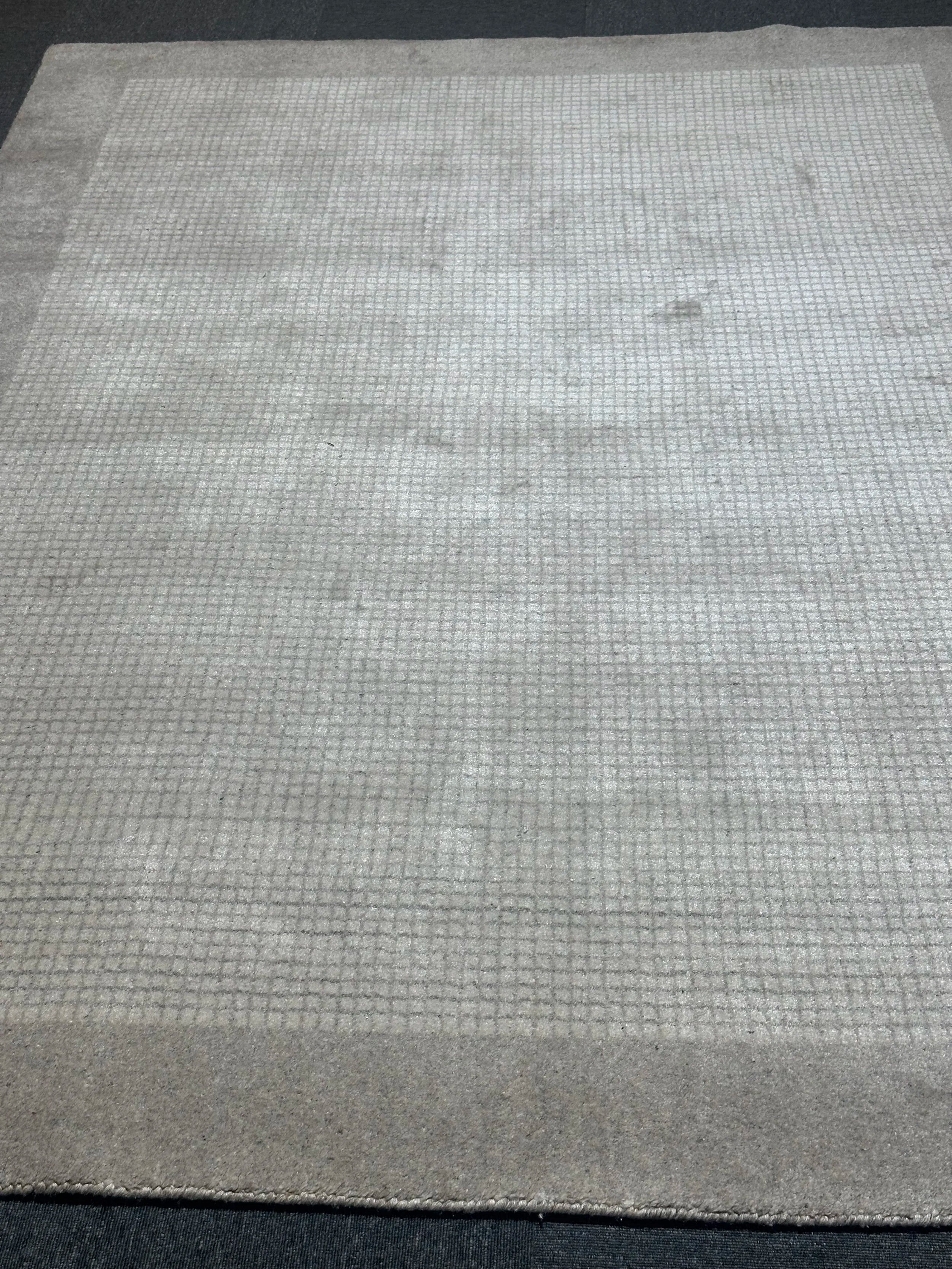 Indian Gabbeh Handmade Wool & viscous Pile 240x173cm