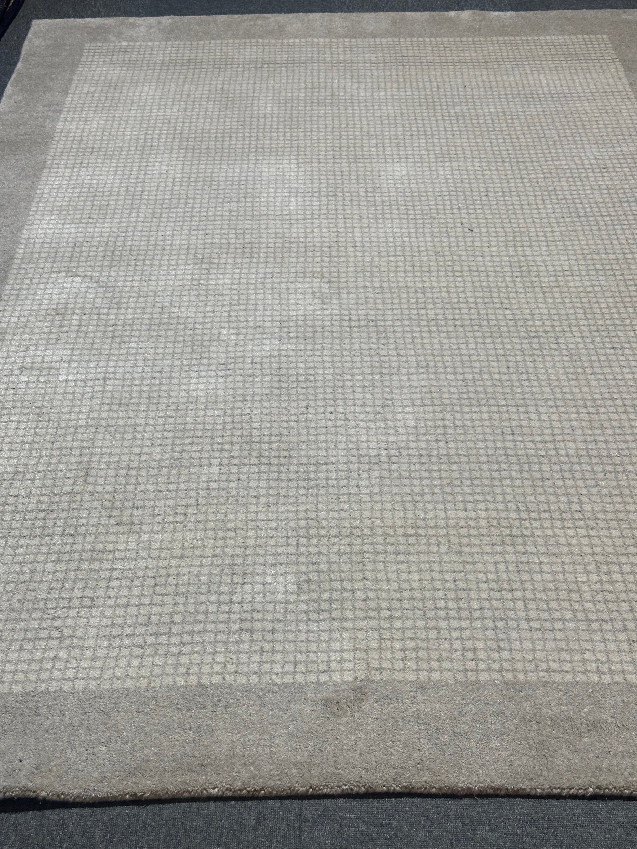 Indian Gabbeh Handmade Wool & viscous Pile 240x173cm