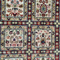 Afghan Chob Rang finally woven hand knotted Rug 247x170cm