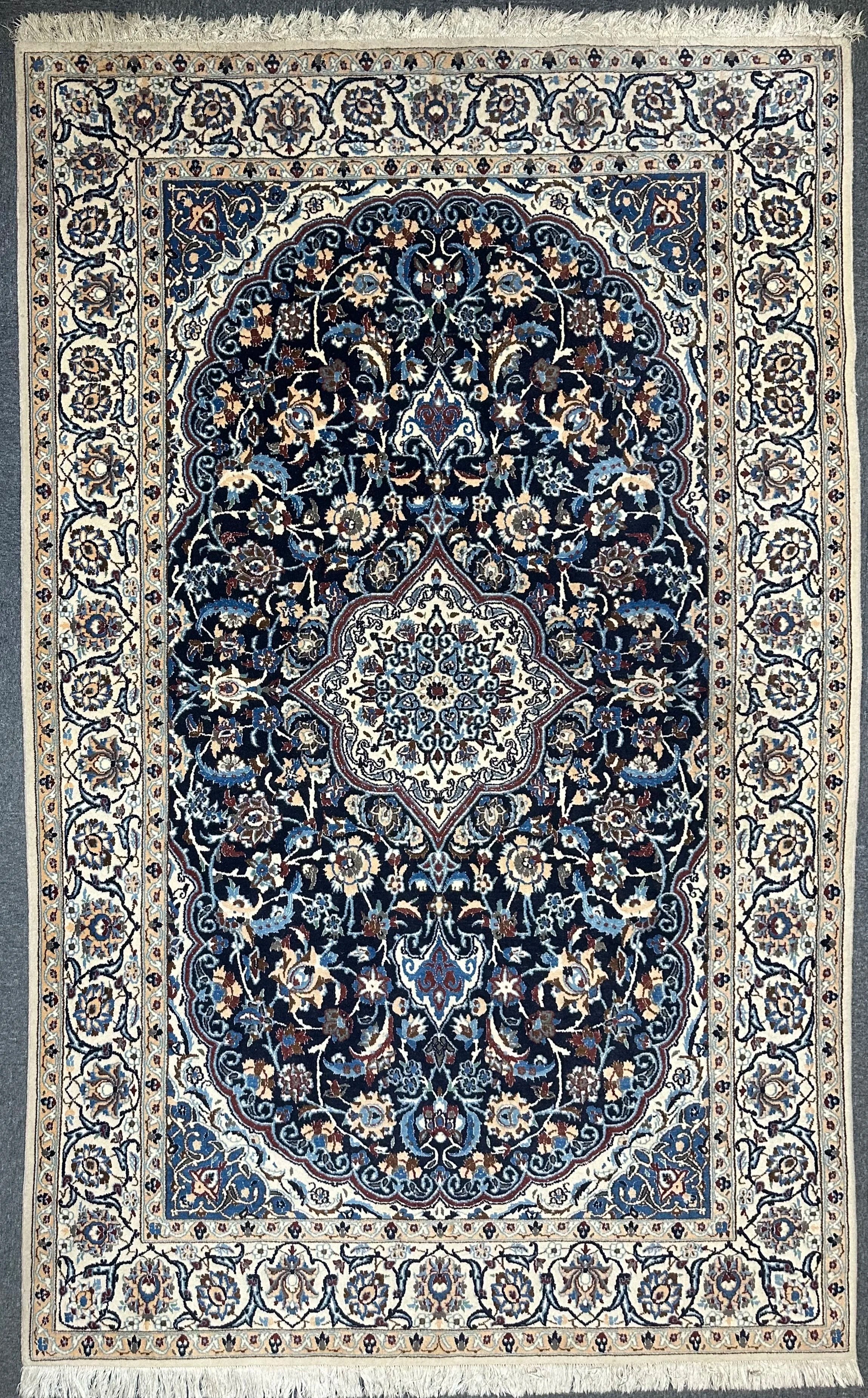 Persian Nain old rug 265x166cm