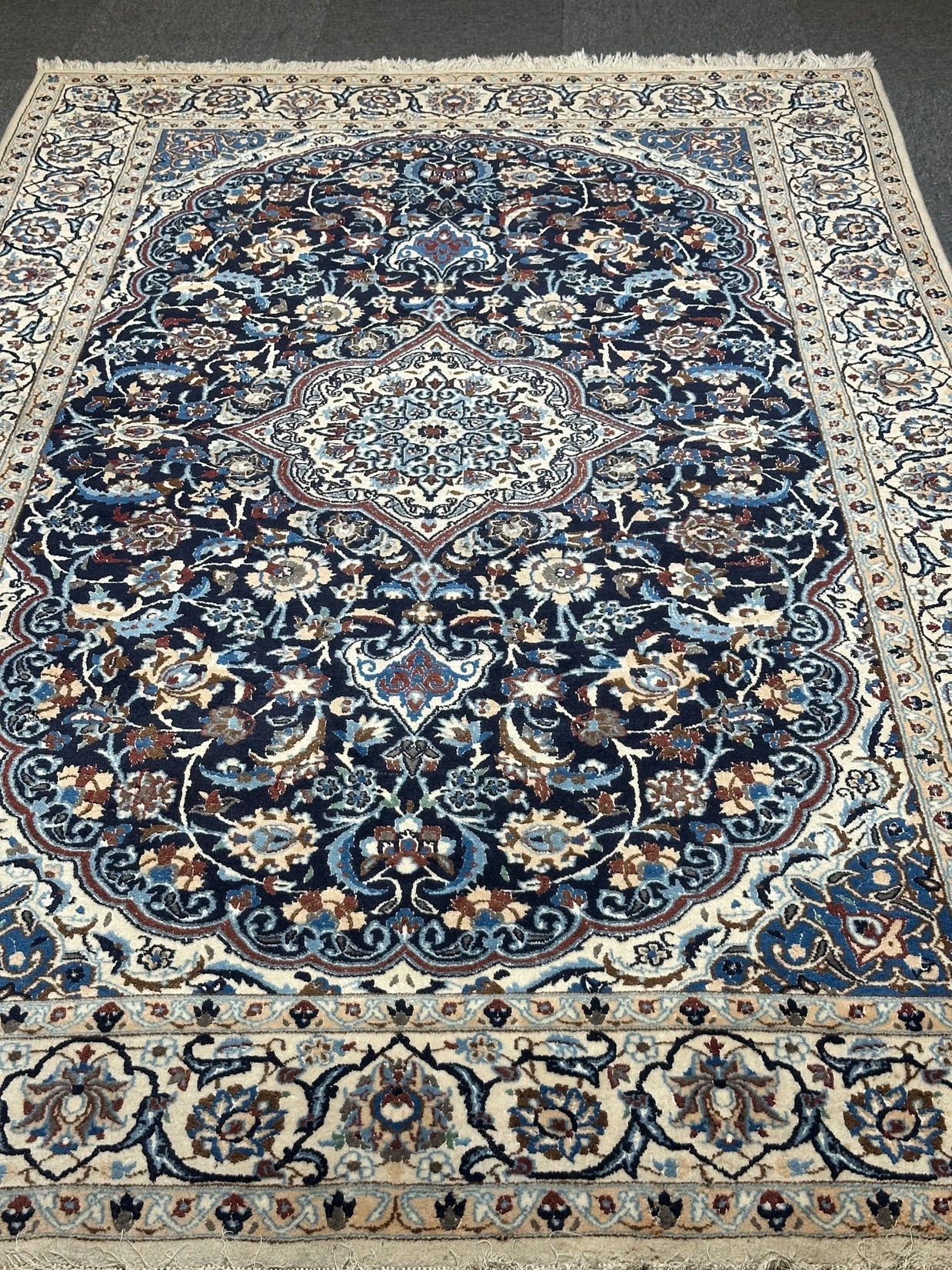 Persian Nain old rug 265x166cm