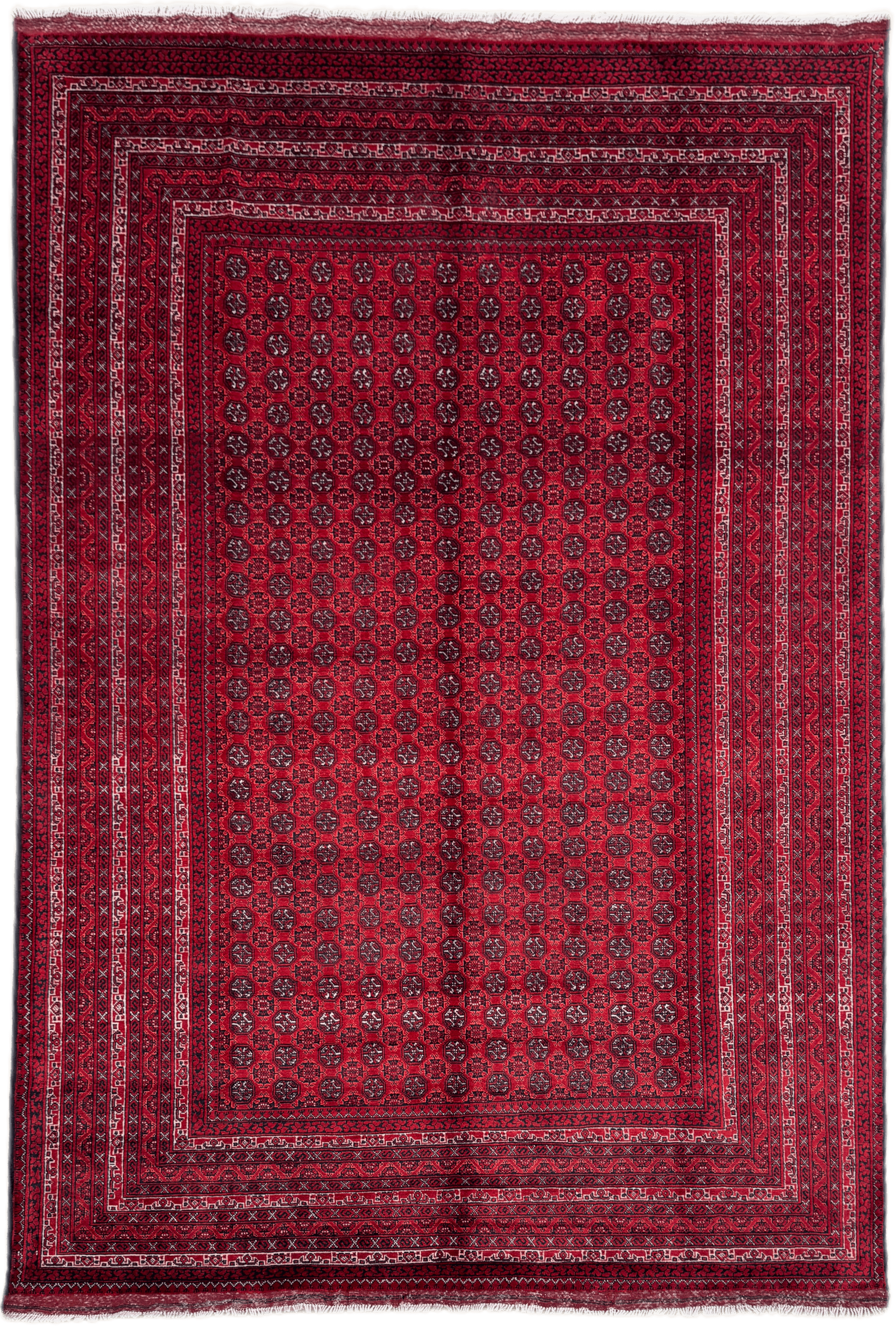 Tribal Andkhoy Hand knotted Pure Wool Rug From Afghanistan