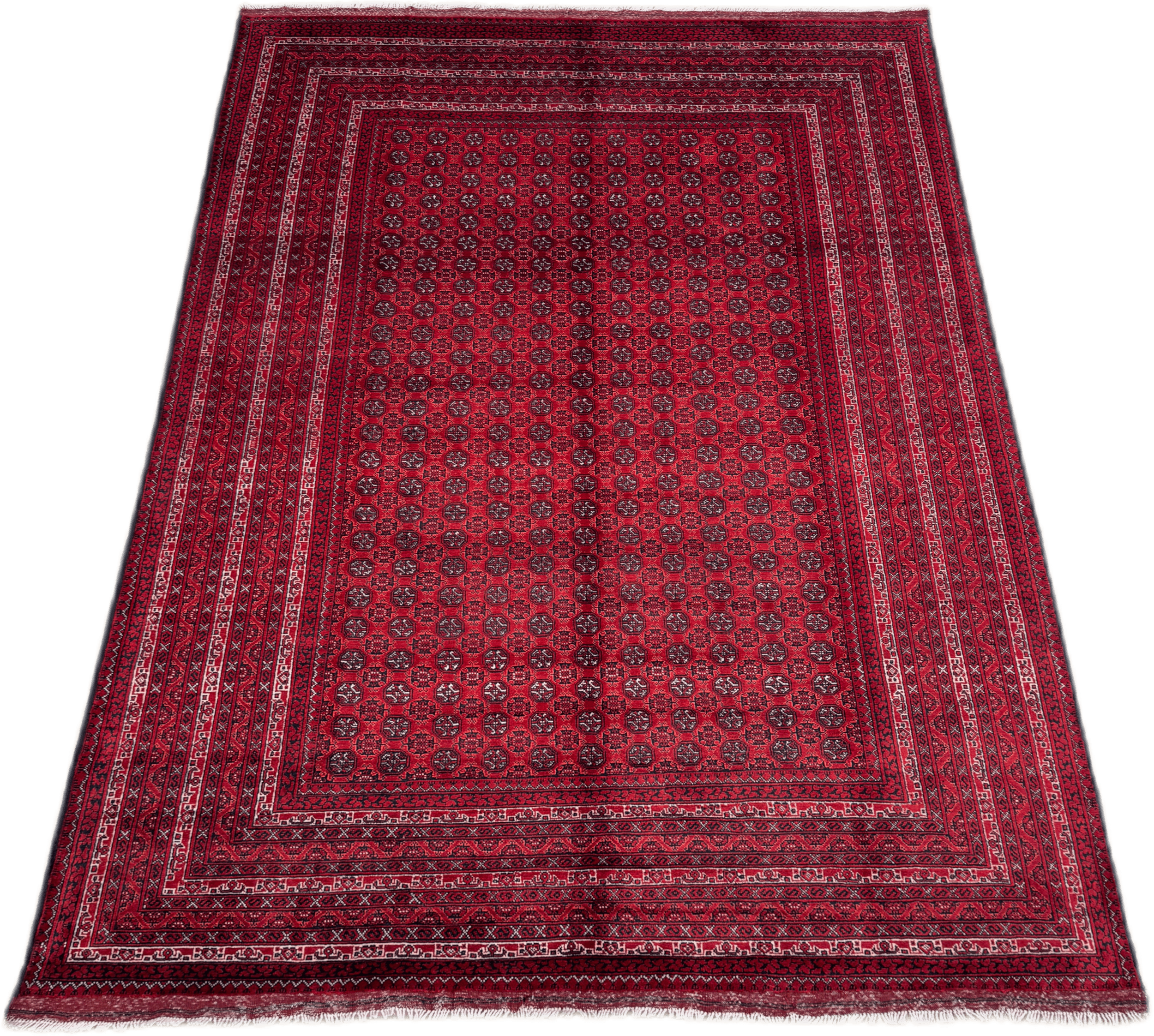 Tribal Andkhoy Hand knotted Pure Wool Rug From Afghanistan