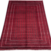 Tribal Andkhoy Hand knotted Pure Wool Rug From Afghanistan