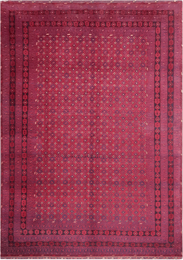 Afghan Khal Mohammedi Pure Wool pile Hand knotted 294x198cm