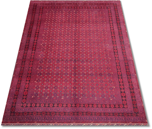 Afghan Roshnai extremely fine Pure wool pile hand knotted Rug