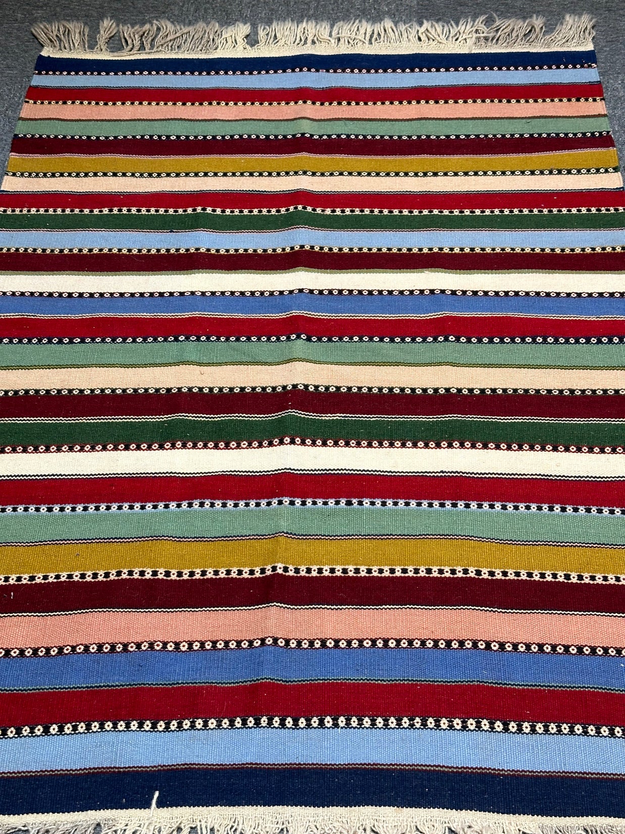 146cmx104cm Persian Shiraz Kilim rug pure wool pile rug hand knotted