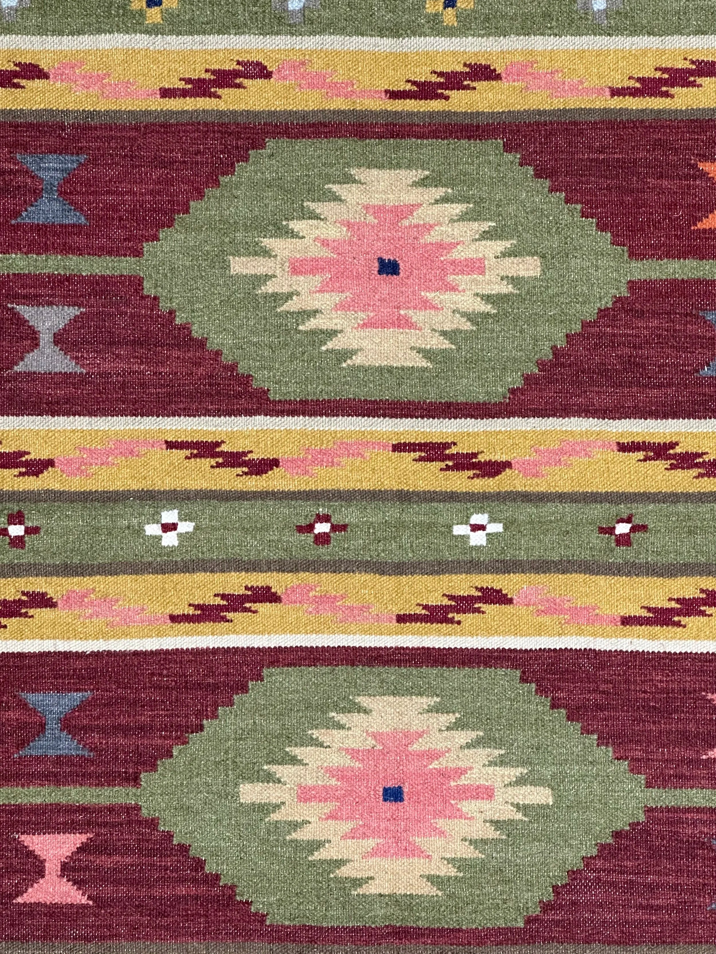Kilim Pure wool pile hand knotted 152cm x 93cm