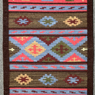 Kilim pure wool pile hand knotted 150cm x 100cm