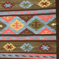 Kilim pure wool pile hand knotted 150cm x 100cm