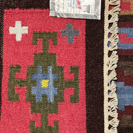 Kilim pure wool pile hand knotted 150cm x 100cm