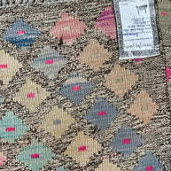 Afghan Kilim pure wool pile hand knotted 149xcm 101cm