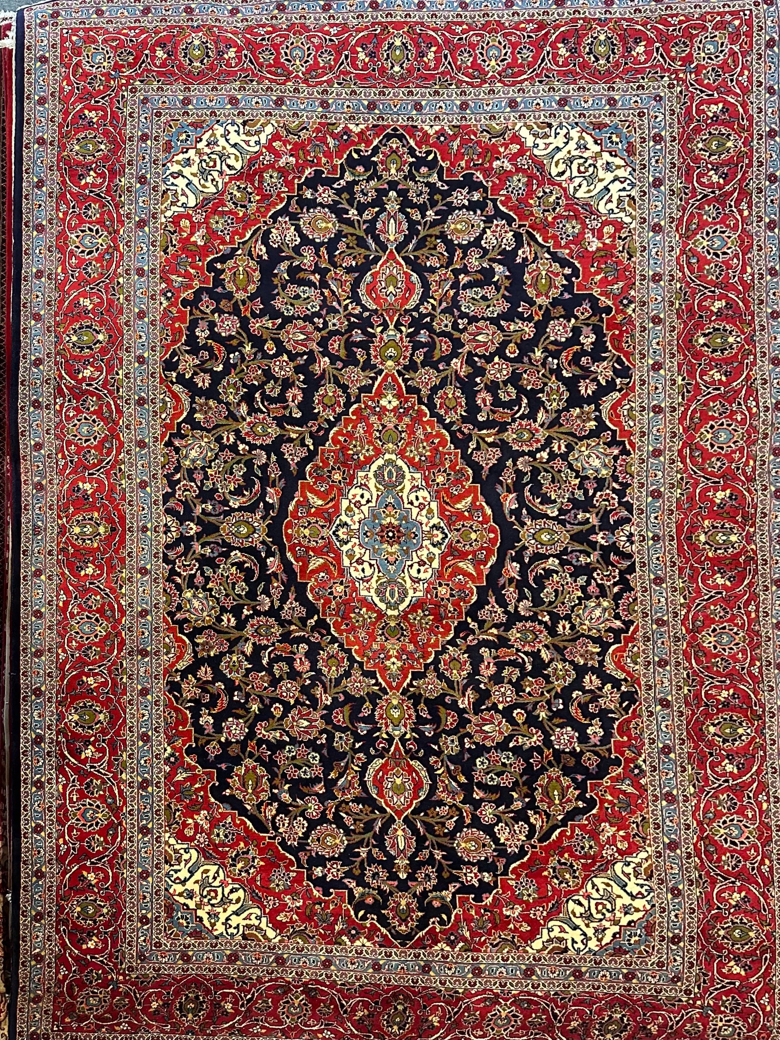Persian Kashmar pure wool pile hand knotted 385cm x 252cm