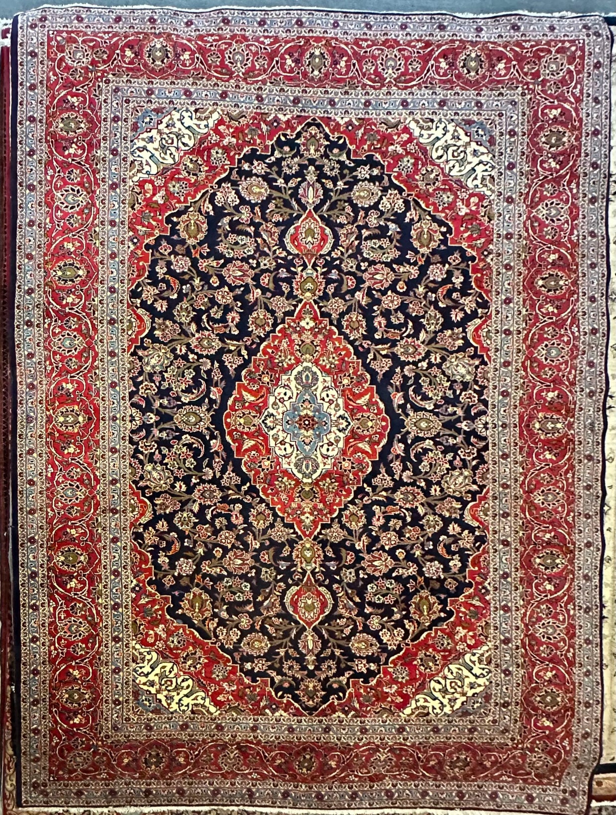 Persian Kashmar pure wool pile hand knotted 385cm x 252cm
