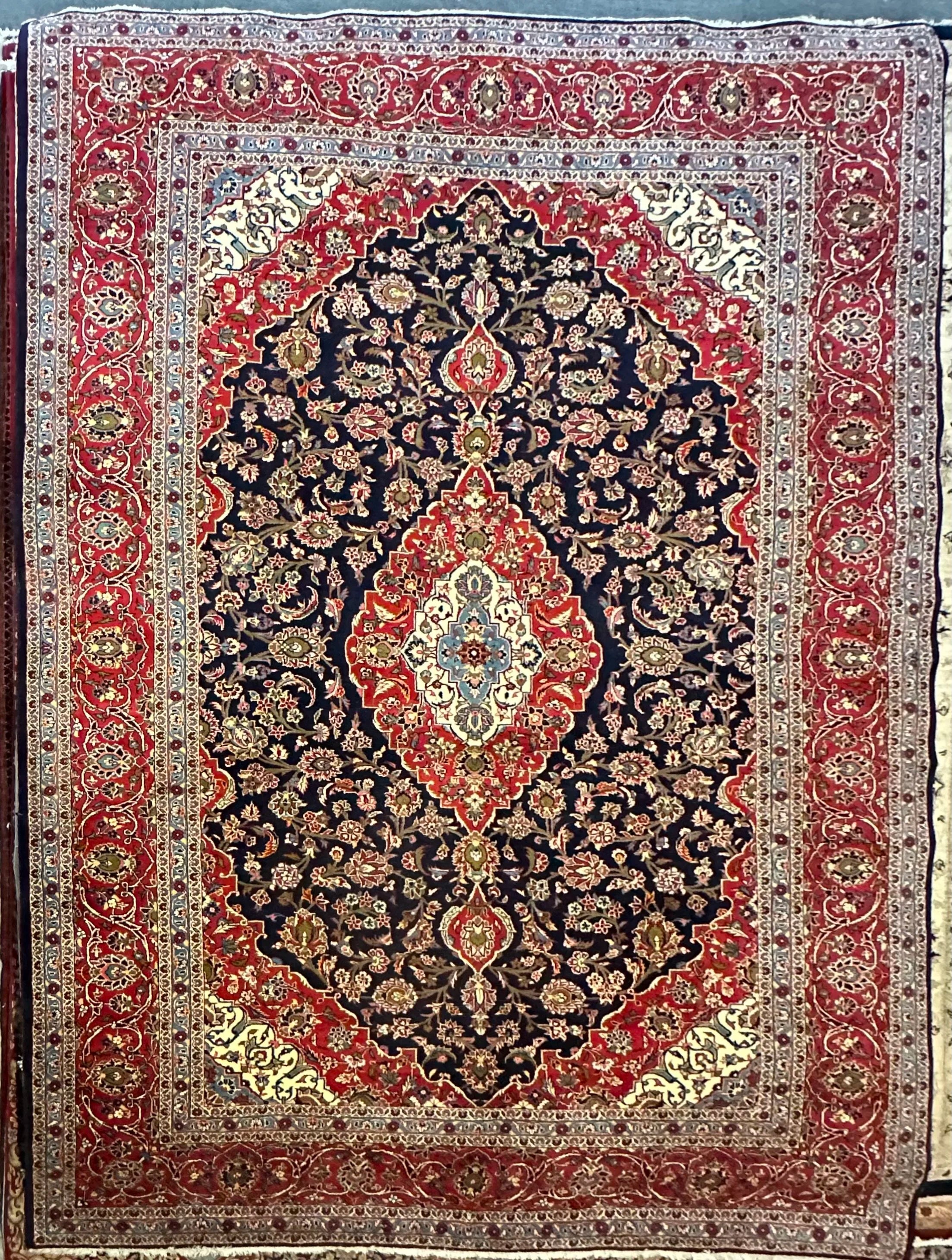 Persian Kashmar pure wool pile hand knotted 385cm x 252cm
