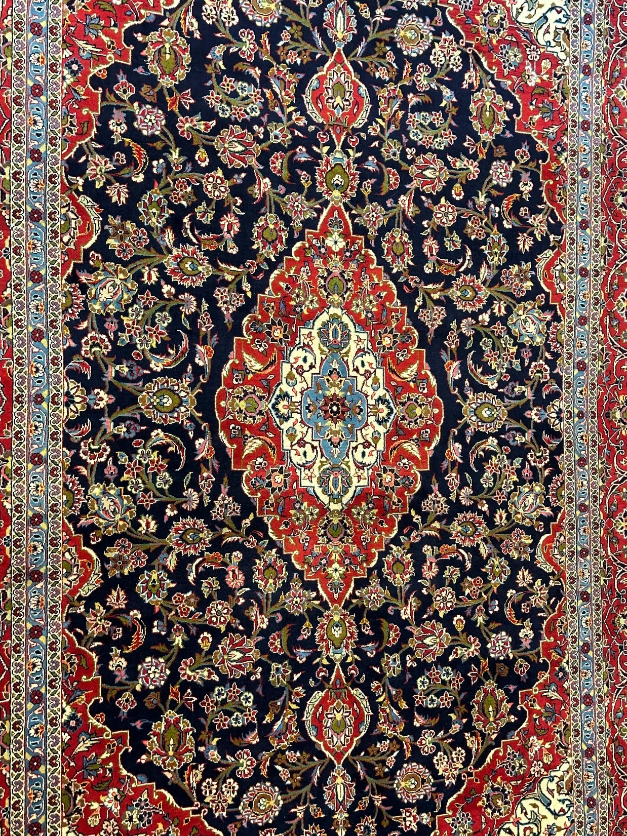 Persian Kashmar pure wool pile hand knotted 385cm x 252cm