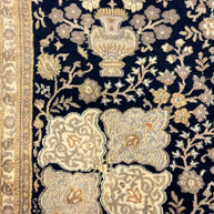 Persian Ifshar fine wool with silk highlight hand knotted 312cm x 240cm