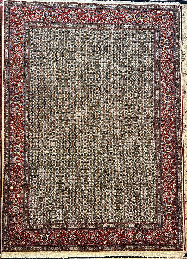 Persian Mud fish design Pure wool pile hand knotted rug from Iran 348cmx250cm