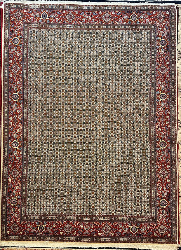 Persian Mud fish design Pure wool pile hand knotted rug from Iran 348cmx250cm