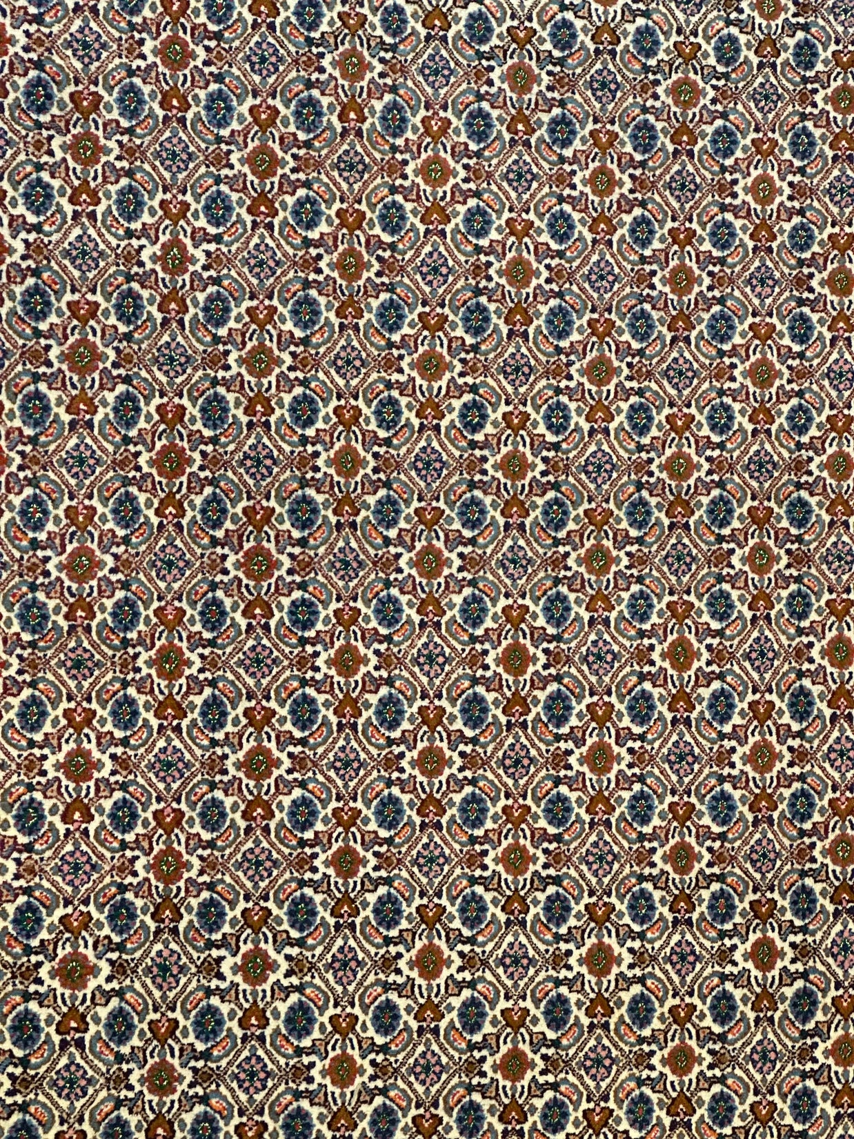 Persian Mud fish design Pure wool pile hand knotted rug from Iran 348cmx250cm