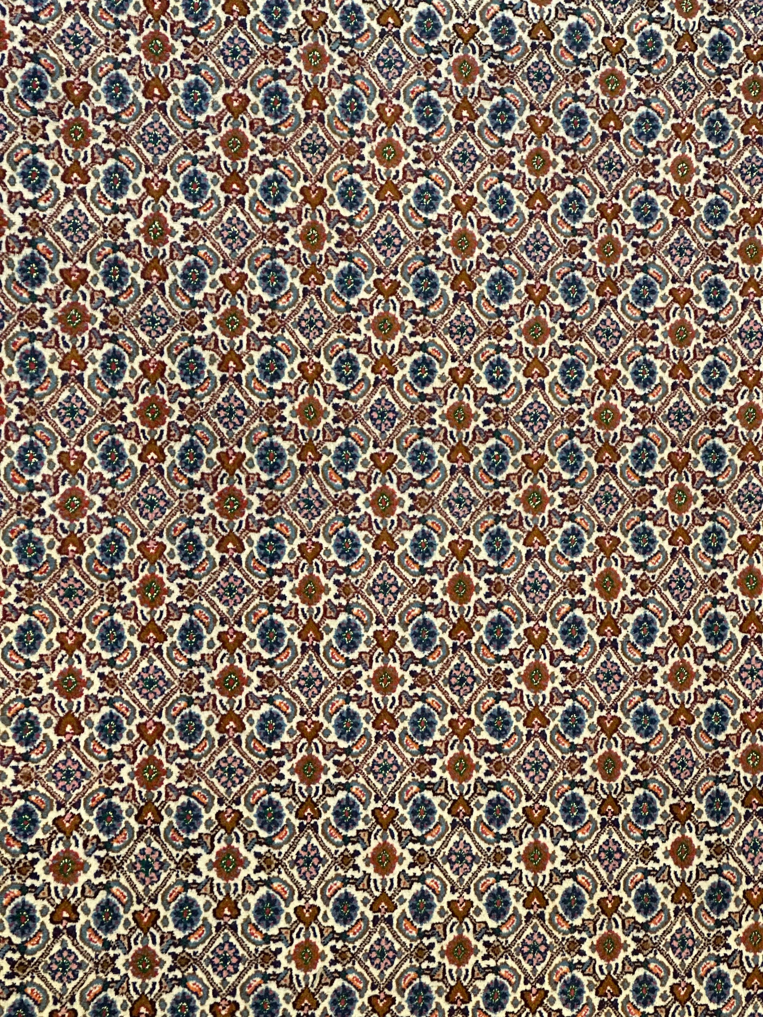 Persian Mud fish design Pure wool pile hand knotted rug from Iran 348cmx250cm