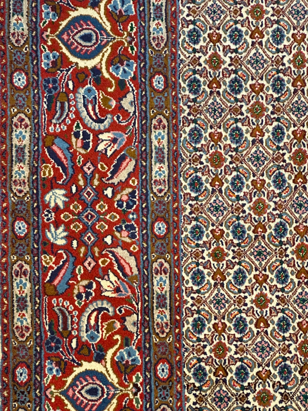 Persian Mud fish design Pure wool pile hand knotted rug from Iran 348cmx250cm