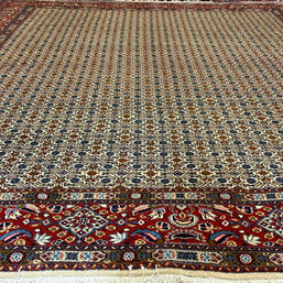 Persian Mud fish design Pure wool pile hand knotted rug from Iran 348cmx250cm